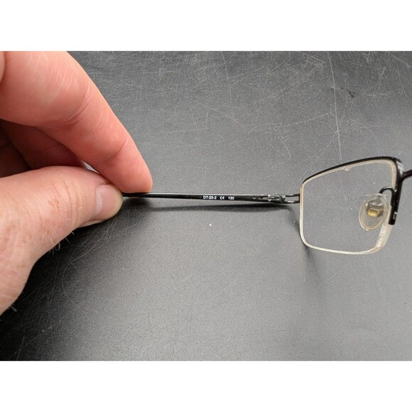 DONALD J TRUMP DT 25-2  51-18-130 Black Eye Glasses Frames RARE 45 47 President - Picture 7 of 9